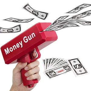 Super Money Machine Toy Paper Spray Machine with Battery